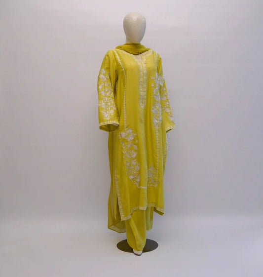 3-Piece Embroidered Suit