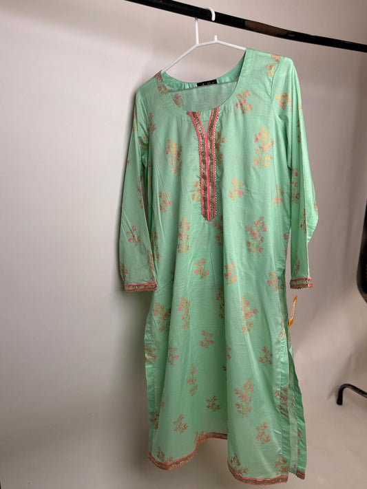 3-Piece Screen Printed Lawn Suit