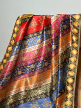 Digital printed silk shawl