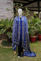 Pure Shamoze Block Printed Shawl