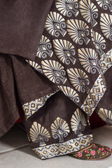 Stone Wash Block Printed Suit