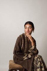 Stone Wash Block Printed Suit