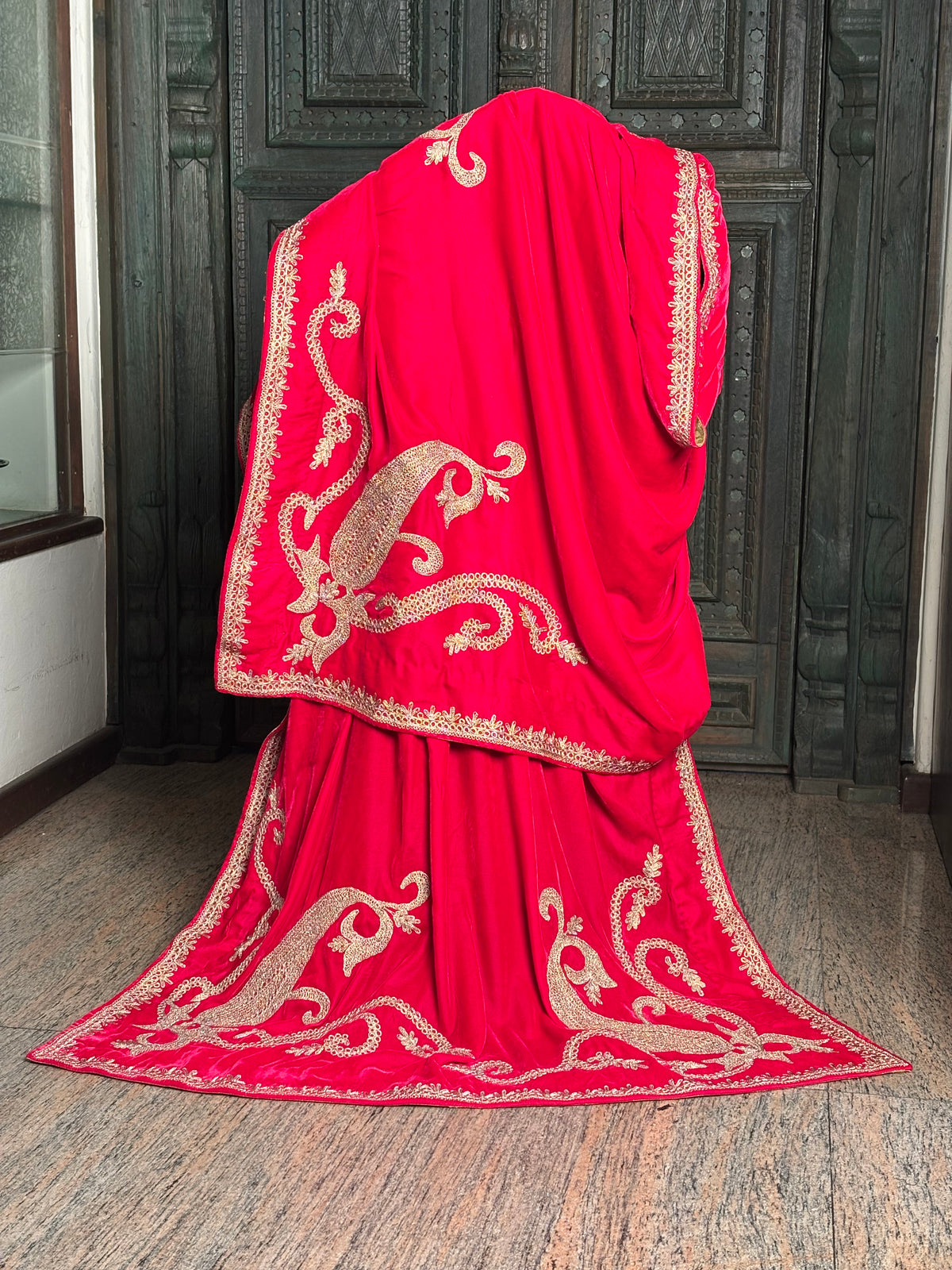 Doree Work Velvet Shawl