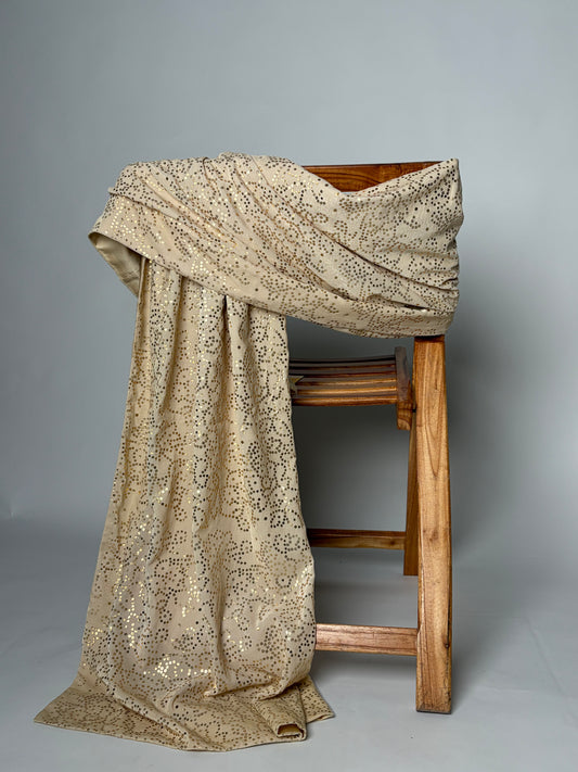 Panni Printed Velvet Shawl