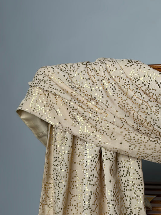 Panni Printed Velvet Shawl