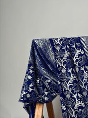 Block Printed Velvet Shawl