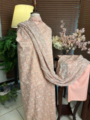floral Block Print Lawn suit