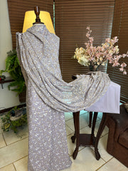 floral Block Print Lawn suit