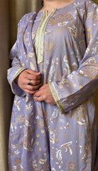 3-Piece Screen Printed Lawn Suit