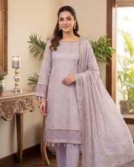 3pc Lawn Suit – (Unstitched)