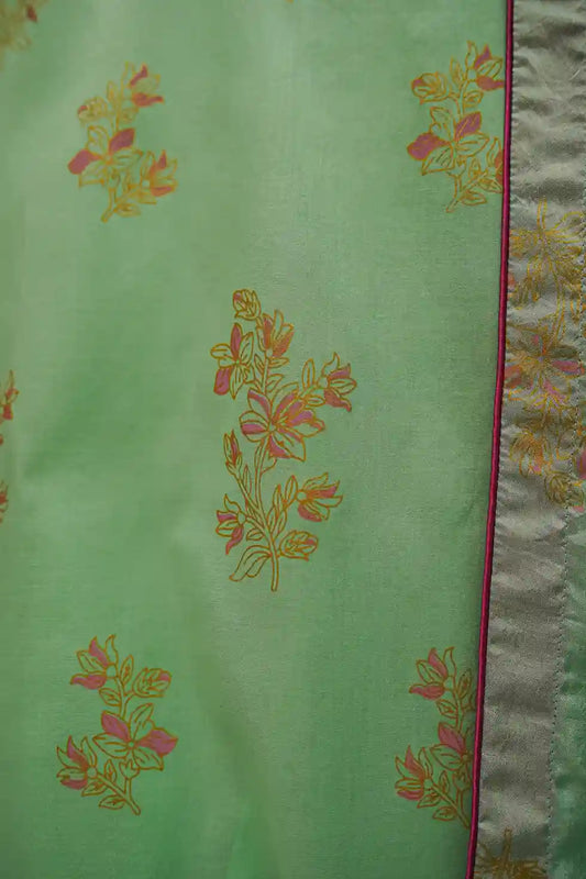 3-Piece Screen Printed Lawn Suit