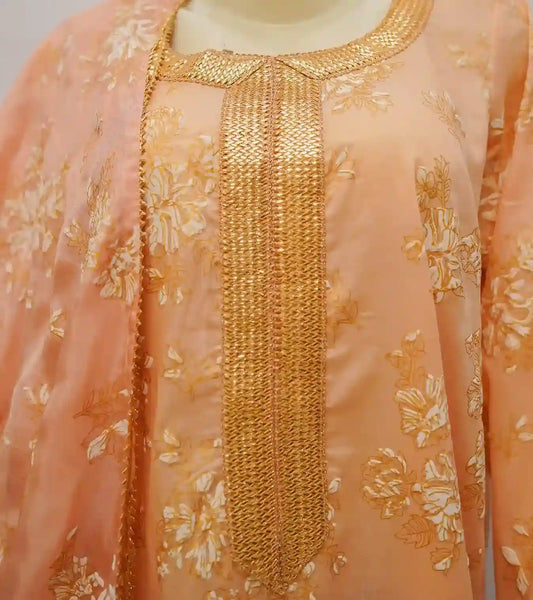 3-Piece Screen Printed Lawn Suit