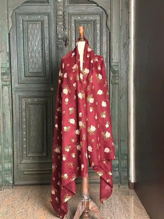 Pashmina Block Printing Shawl