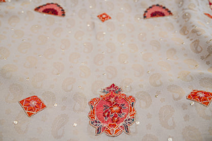 Silk Missouri shawl