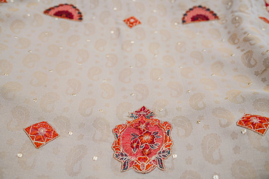 Silk Missouri shawl