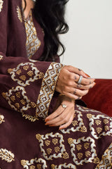 Stone Wash Block Printed Suit