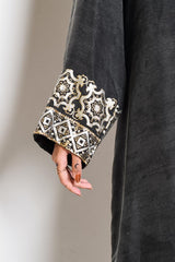 Stone Wash Block Printed Suit